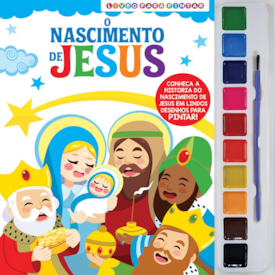 O Nascimento de Jesus | Livro para Pintar