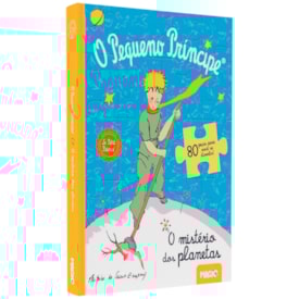 O Pequeno Príncipe | O Mistério Dos Planetas | Livro com 4 Quebra-cabeças