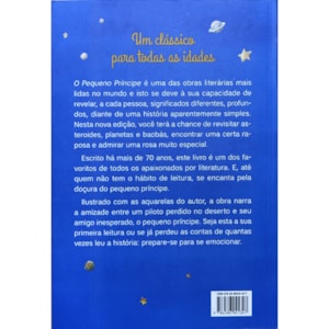 O Pequeno Principe| Saint-Exupéry | Capa Azul