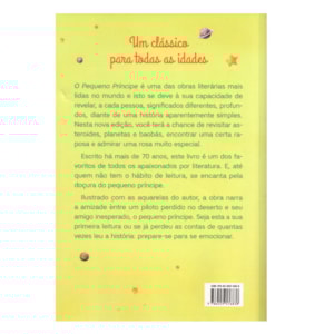 Segunda imagem do produto O Pequeno Príncipe | Veríssimo | Antoine de Saint-Exupéry | Amarelo Pastel