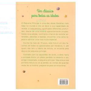 Segunda imagem do produto O Pequeno Príncipe | Veríssimo | Antoine de Saint-Exupéry | Laranja Pastel