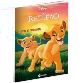 O Rei Leão | Ler e Colorir Médio