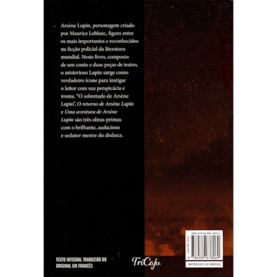 Segunda imagem do produto O Retorno de Arsene Lupin | Maurice Leblanc | Tricaju