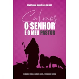 O Senhor é o Meu Pastor | Devocional Diário | Capa Rosa