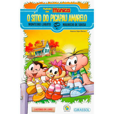 O Sítio do Pica-Pau Amarelo e Caçadas de Pedrinho | 2 Histórias em 1 Livro | Vira - Virou