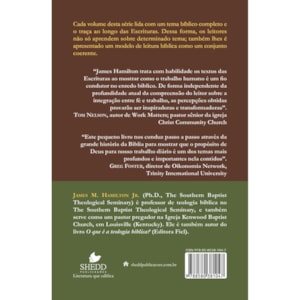 Segunda imagem do produto O Trabalho e o nosso Serviço no Senhor | Série Teologia Bíblica