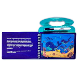 Segunda imagem do produto Oceano | Aquabook | Colorindo Com Água