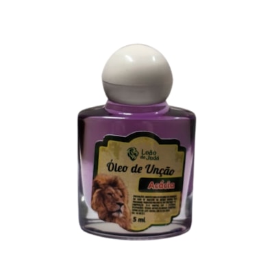 Óleo de Unção 8 ml | Leão de Judá | Acácia