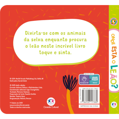 Segunda imagem do produto Onde Está o Leão? | Ciranda Cultural