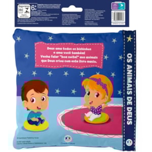 Segunda imagem do produto Os Animais de Deus | Meu Livro de Pano | Jacob Vium-Olesen