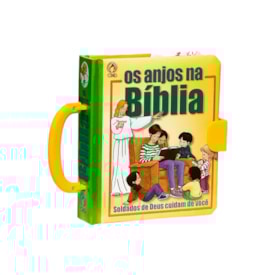 Segunda imagem do produto Os Anjos na Bíblia | Capa Almofadada | Noelle Huntington