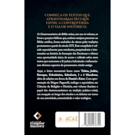 Segunda imagem do produto Os Deuterocanônicos da Biblia