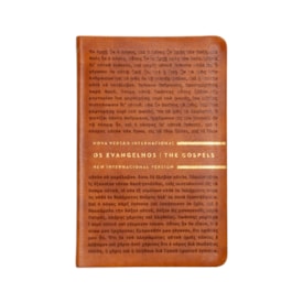 Segunda imagem do produto Os Evangelhos | Bilíngue | NVI | Letra Grande | Capa Flexível
