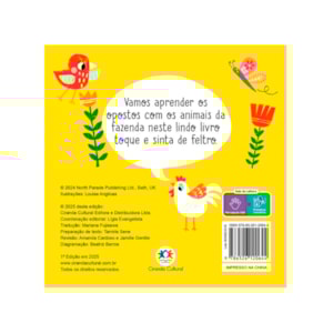 Segunda imagem do produto Os Opostos da Fazenda |  Cartonado | Descobertas e Aprendizados