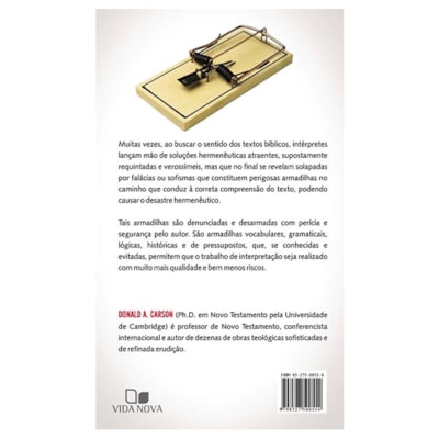 Segunda imagem do produto Os Perigos da interpretação bíblica | D. A. Carson