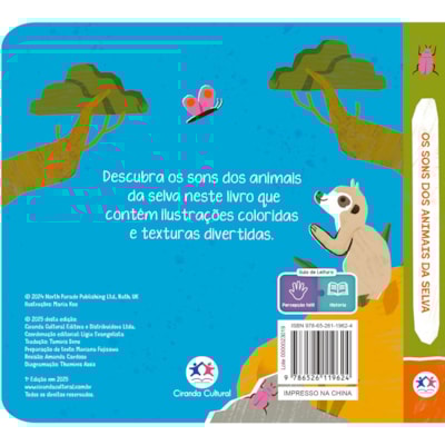 Segunda imagem do produto Os Sons dos Animais da Selva | Ciranda Cultural