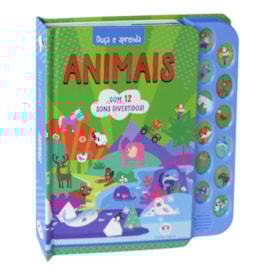 Ouça e Aprenda Animais | Com 12 Sons Divertidos | 3 Anos