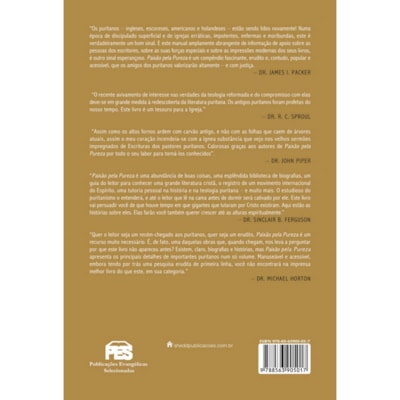 Segunda imagem do produto Paixão Pela Pureza | Conheça os Puritanos | Joel R. Beeke e Randall J. Pederson