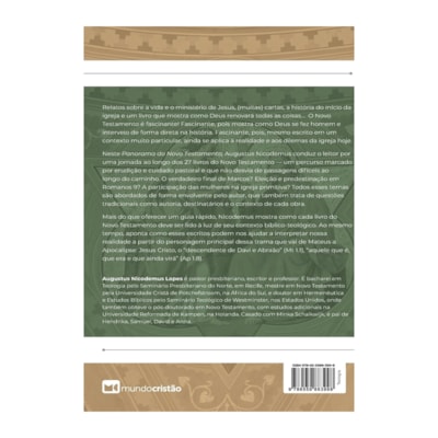 Segunda imagem do produto Panorama do Novo Testamento | Augustus Nicodemus