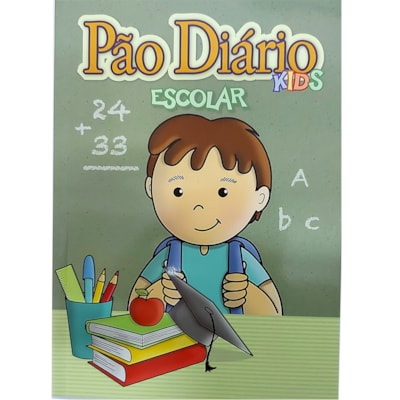 Pão Diário Kids Escolar | Quadro Negro