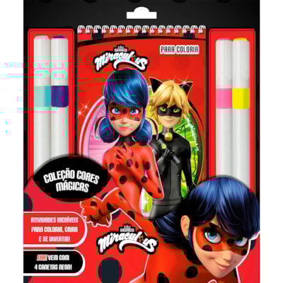 Para Colorir | Miraculous Ladybug | Coleção Cores Mágicas