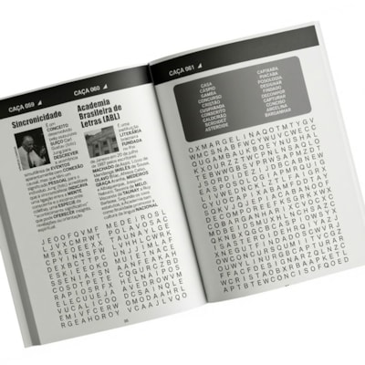 Segunda imagem do produto Passatempo Megamente | 365 Caça-Palavras | Letrão | Azul