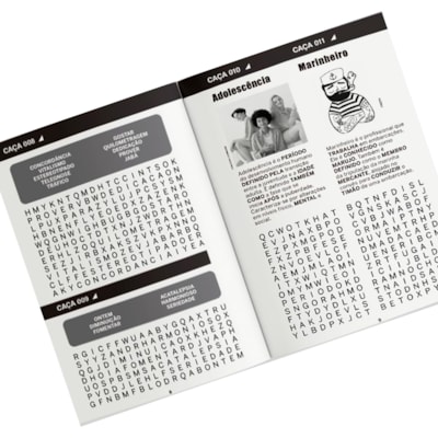 Segunda imagem do produto Passatempo Megamente |  365 Caça-Palavras | Letrão | Azul Claro