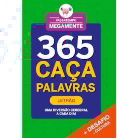 Passatempo Megamente |  365 Caça-Palavras | Letrão | Verde