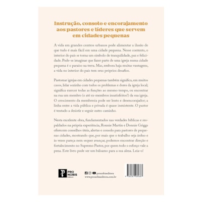 Segunda imagem do produto Pastoreando Pequenas Cidades | Ronnie Martin e Donnie Griggs