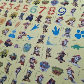 Segunda imagem do produto Patrulha Canina e Dino Resgate | Livro Tela de Pintura e Atividades