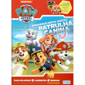  Patrulha Canina Livrão | Caça-Palavras, Labirintos e Enigmas