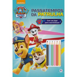 Livro de colorir com aquarela - Patrulha Canina - A competição de Marshall  - Aquarela Livros