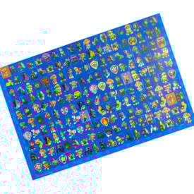 Segunda imagem do produto Patrulha Canina | Prancheta Para Colorir | 1500 Adesivos