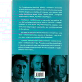 Segunda imagem do produto Pensadores da Liberdade | Rodrigo Constantino