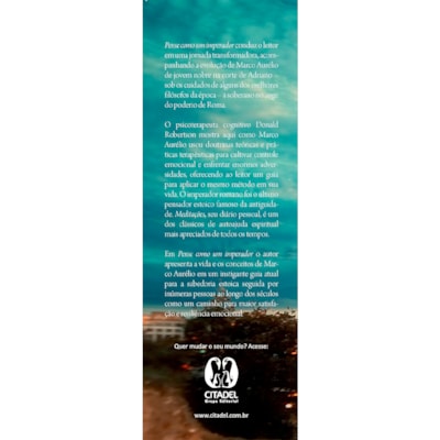 Segunda imagem do produto Pense Como Um Imperador | Donald Robertson