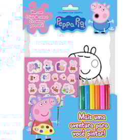 Peppa Pig | Colorindo Com Adesivos