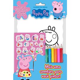 Peppa Pig | Colorindo Com Adesivos
