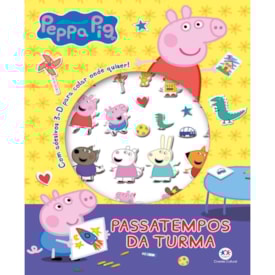 Peppa Pig | Com Adesivo 3-D | 3 a 5 Anos