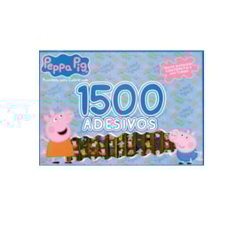 Peppa Pig | Prancheta para Colorir com 1500 Adesivos e Muita Diversão