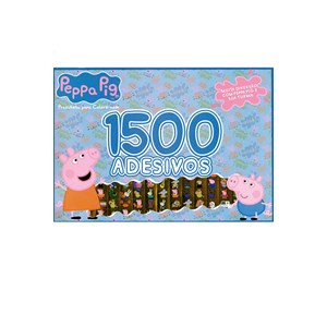 Peppa Pig | Prancheta para Colorir com 1500 Adesivos e Muita Diversão