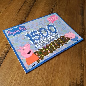 Peppa Pig | Prancheta para Colorir com 1500 Adesivos e Muita Diversão
