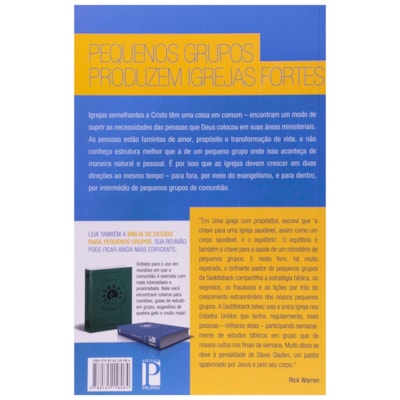 Segunda imagem do produto Pequenos Grupos Com Propósitos | Steve Gladen