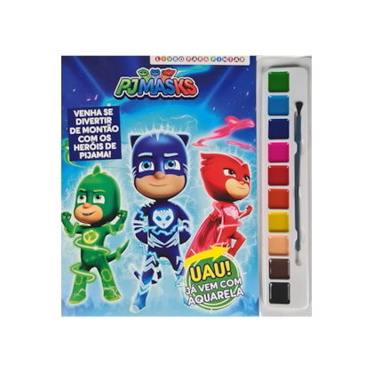 Pj Masks Diversão Para Colorir : On Line Editora: : Livros