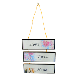 Placa de cordas MDF | Home Sweet Home