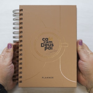 Segunda imagem do produto Planner Café Com Deus Pai 2025 | Junior Rostirola