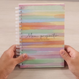Segunda imagem do produto Planner da Mulher | Meu Propósito | Aquarela
