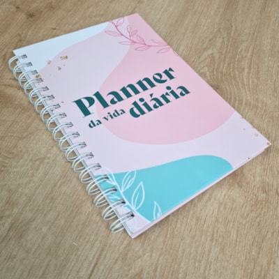 Segunda imagem do produto Planner da Vida Diária | Capa Dura Espiral Cor Pastel