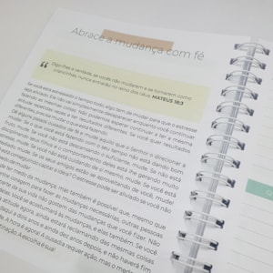 Segunda imagem do produto Planner da Vida Diária Joyce Meyer | Capa Dura Listrada Azul