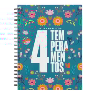 Planner Devocional Temperamentos | Flores