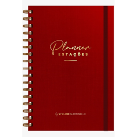 Segunda imagem do produto Planner Estações Vermelho | Viviane Martinello